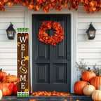 Chunful Football Welcome Sign for Front Door 47" Fall Football Porch Decor - Image 5