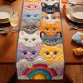 Quilted Table Runner 3D Floral Home Decor for Dining Table (H10,14x72) by SodaMeow