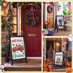 AceOrbit 13 Pcs Interchangeable Seasonal Welcome Sign for Front Porch Decor - Image 4