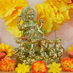 alikiki Hindu God Lord Surya Statue - India Home Temple Mandir Puja Idol Pooja Item Indian Diwali Decor Murti Staue Religious Meditation Yoga Room Altar Decoration Handicraft Figurine - Image 4
