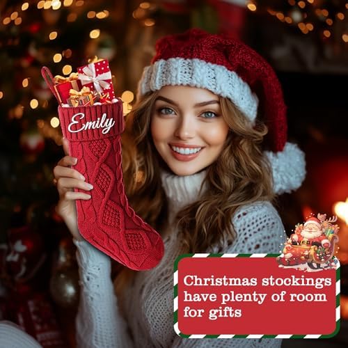 Christmas Stockings, Personalized Christmas Stockings with Names - Image 3