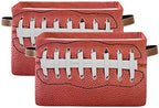 Storage Basket Cube American Football Laces Large Collapsible Toys Storage Box Bin Laundry Organizer for Closet Shelf Nursery Kids Bedroom,15x11x9.5 in,2 Pack by Unknown