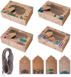 Fjlitx Ramadan Eid Mubarak Favor Boxes 20pcs Eid Mubarak Box Party Favors Candy Ramadan Box with Label Cards and String by Unknown