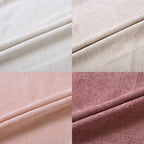 Set of 4 Soft Textured Decorative Throw Pillow Covers 18x18 Inch Cozy Farmhouse Cushion Cover Square Accent Pillow Cases for Bed Couch Sofa Living Room, White Beige Pink - Image 7