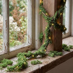Janinka 8 Pcs 118in Large Bendable Artificial Tree Branches with Moss - Image 5