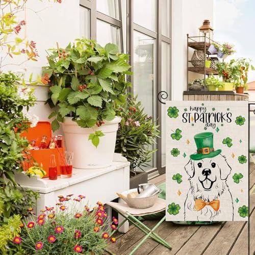Seasonal Garden Flags Great Pyrenees Double Sided Flags Set of 11 Holiday Farmhouse Indoor Outdoor Yard Lawn Christmas Gifts Decorations 12.5x18 Inch - Image 6