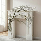 74" Spooky Halloween Tree Garland Moss Faux Willow Branches for Hanging(1) by Fosolasi