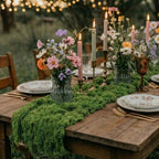 1 Pcs Fake Moss Table Runner Halloween Enchanted Forest Decor by Unknown