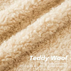 Foindtower Decorative Fuzzy Faux Fur Throw Pillow Covers 22x22 Light Yellow - Image 2