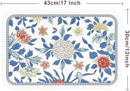patdrea Designer Vintage French PVC Placemats Set of 6,12"x17"-Ivar A - Image 4