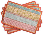 Maison d' Hermine Placemats Set of 4 Reusable 100% Cotton (13"x19") by MaisondHermine
