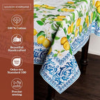 Maison d' Hermine Table Cloth Rectangle Table Reusable 100% Cotton 70"x140" - Image 2