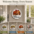16Pcs Interchangeable Welcome Sign for Front Door, Magnetic Seasonal Decor (12pcs) - Image 3