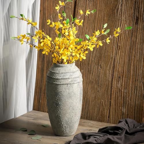 Large Ceramic Flower Vase, 12.87 Inch Tall Vase for Home Decor - Image 5