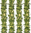 Dolicer 4 Packs 6FT Artificial Eucalyptus Garland Faux Greenery Garland by DolicerLANDSCAPEQ