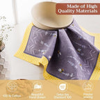 Maison d' Hermine Cloth Napkins Set of 4 Reusable 100% Cotton (18" x 18") - Image 3