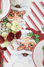 Red Peppermint Christmas Table Runner - Paper Table Roll for Parties and Winter Holidays - Disposable Table Runner Made in USA - Image 4