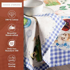 Maison d' Hermine Cloth Napkins Set of 4 Reusable 100% Cotton (20" x 20") - Image 2