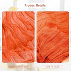 10 Pack Orange Cheesecloth Table Runner 35x120 Inch 10Ft Rustic Gauze Cheese Cloth Table Runner Sheer Cheesecloth Table Runners for Wedding Party Bridal Shower Decoration - Image 3