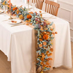Waipfaru 6FT Fall Eucalyptus Garland for Mantle Fall Decor - Image 5