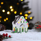 Mr. Christmas Ceramic Village House LED Decoration, 4.5 Inch - Image 2