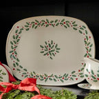 Lenox Holiday Porcelain Oblong Christmas Serving Platter - Image 4