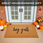 Hey Y'all Door Mat 48x24 Inch, Large Welcome Mat, Southern Coir Doormat - Image 6