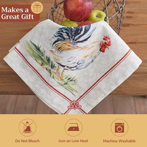 Maison d' Hermine Cloth Napkins Set of 4 Reusable 100% Cotton (20" x 20") - Image 5