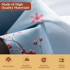 Maison d' Hermine Cloth Napkins Set of 4 Reusable 100% Cotton (20" x 20") - Image 3