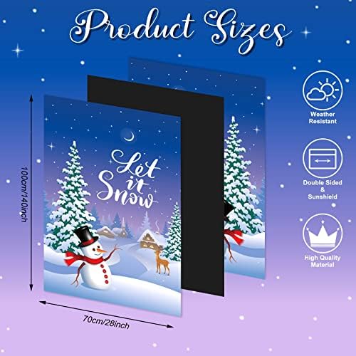 Shimeyao 12 Pack Seasonal Yard Flags 28x40 in Double Sided Fall Holiday - Image 3