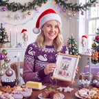 Janinka 24 Pcs Christmas Stocking Nutcracker 18 Mesh Needlepoint Canvas Kit - Image 4