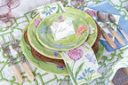 Caspari Floral Majolica Placemats - 4 Placemats - Image 3