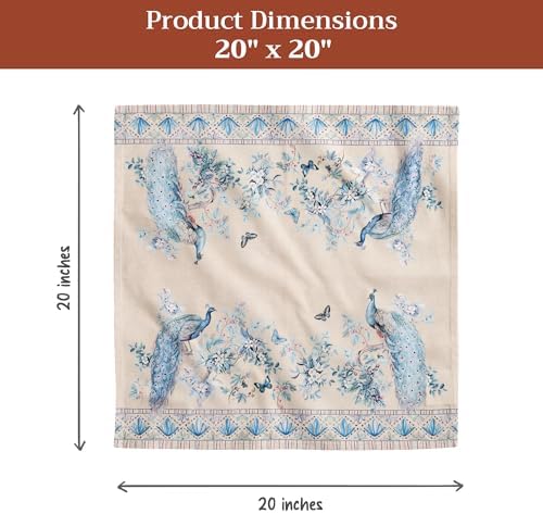 Maison d' Hermine Cloth Napkins Set of 4 100% Combed Cotton (20" x 20") - Image 5
