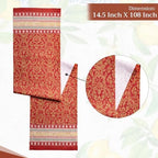 Maison d' Hermine Table Runner 100% Cotton 14.50" x 108" (Single Layer) - Image 4