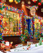 Multicolor Christmas Lights Outdoor Total 710FT 1800 LED, Extra Long Outdoor String Lights Waterproof, Timer & Memory, 8 Modes Dimmable Plug in Fairy for Outside Tree Wedding Patry - Image 3
