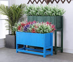 RECUTMS White Outdoor Artificial Flowers UV Resistant Fake Plants 20 Bundle - Image 4