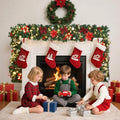 9FT Christmas Garland Decorations, Pre-Lit Christmas Garland with 60 LED Lights, Garlands for Mantle with Pine Cones, Flower, Berries, Bows, Ball, Leaves, Indoor & Outdoor Christmas Decor by Starrybaby