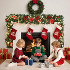 9FT Christmas Garland Decorations, Pre-Lit Christmas Garland with 60 LED Lights, Garlands for Mantle with Pine Cones, Flower, Berries, Bows, Ball, Leaves, Indoor & Outdoor Christmas Decor by Starrybaby