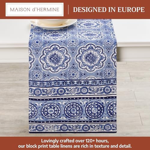 Maison d' Hermine Table Runner 100% Cotton 14.50" x 72" (Double Layer) - Image 2