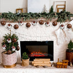 Syhood 24 Pcs Cowhide Christmas Ornaments 2.36'' Western Christmas Decor - Image 4