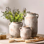Vanselia Ceramic Flower Vase Home Table Decor Living Room Farmhouse 12 in - Image 4