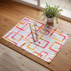 Maison d' Hermine Placemats Set of 4 Reusable 100% Cotton (13"x19") - Image 6