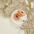 6 Pack Beige Cheesecloth Table Runner 35×120Inch Boho Wedding Home Decor - Image 4