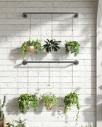 SOFITORG 38.2" Metal Plant Hanging Rod, 6 Chains, 2 Pack, Pots Not Included - Image 4