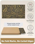 Color&Geometry Door Mat Outside Entrance 17"x30", Garage, Khaki - Image 6