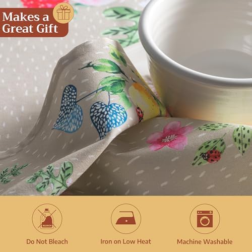 Maison d' Hermine Cloth Napkins Set of 4 Reusable 100% Cotton (20" x 20") - Image 5