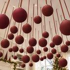 ZenNex 48Pcs Velvet Christmas Balls, Flocked Shatterproof Tree Ornaments - Image 6