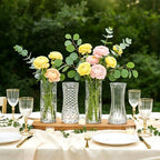 24 Pack Mini Glass Bud Vases, Small Clear Flower Vases Bulk - Image 7