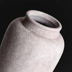 Ceramic Flower Vase, Large Rustic Vase Farmhouse Decorative Tall Vase Floral Pottery Vases for Home Decor Table Living Room Entryway Mantel Bedroom Bathroom Kitchen - 12" D - Image 4
