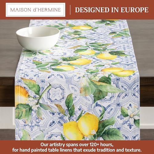 Maison d' Hermine Table Runner 100% Cotton 14.50" x 108" (Double Layer) - Image 2